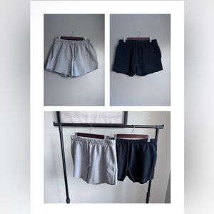 Aeropostale Cotton Shorts Bundle Size Medium Gray & Black Sweat Shorts